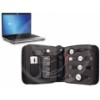 Accessori usb pc portatile notebook mouse hub 4 porte cuffia microfono